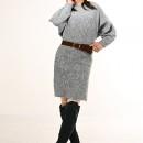 【ハイライン】 男の娘セットアップ 〜ギャル系お姉さんコーデ〜　グレー